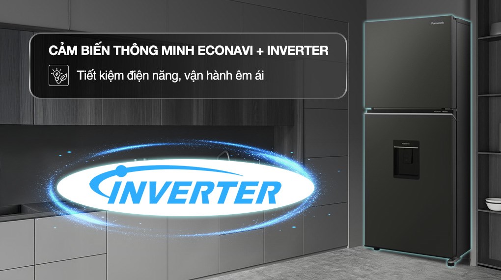Tủ lạnh Panasonic Inverter 265 lít NR-TV301GVKV