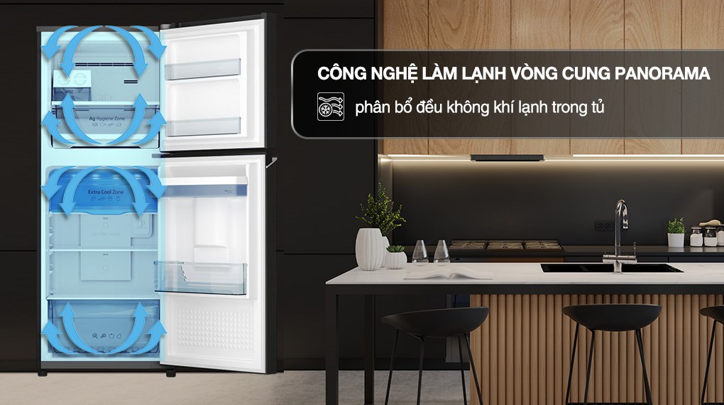 Tủ lạnh Panasonic Inverter 265 lít NR-TV301GVKV