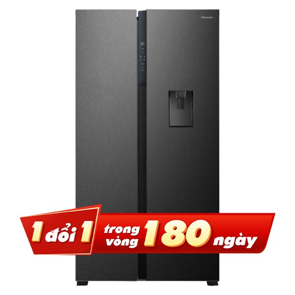 Tủ lạnh Hisense Inverter 550 lít Side By Side RS708N4EBND