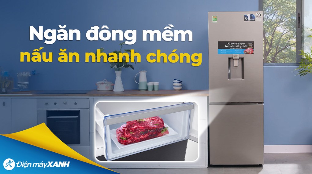 Tủ lạnh Samsung Inverter 307 lít RB30N4190S9/SV