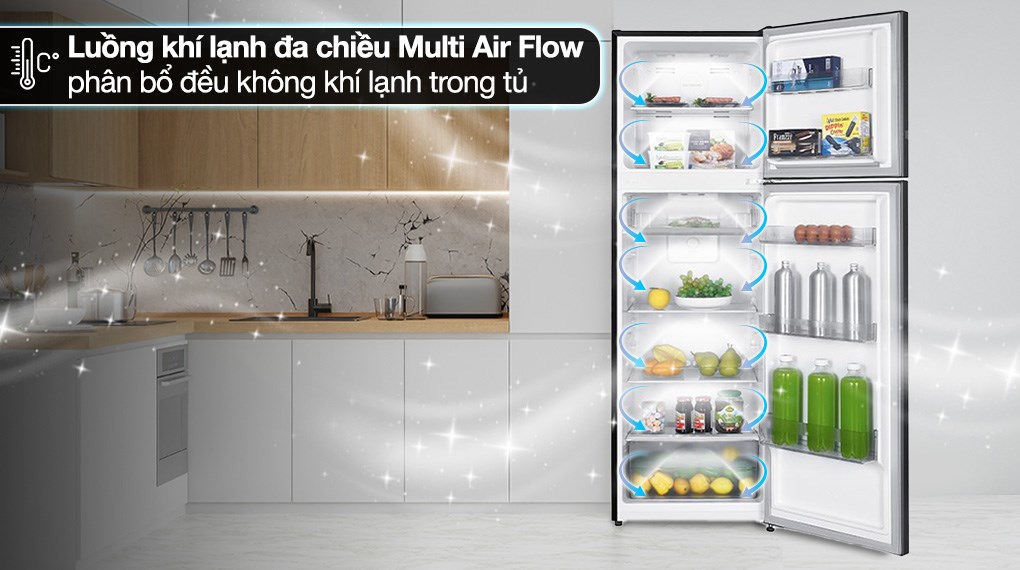 Tủ lạnh Sharp Inverter 247 lít SJ-X270V-SL