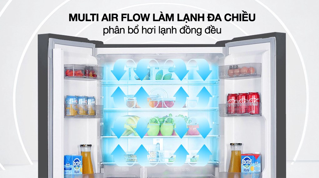 Tủ lạnh Sharp Inverter Multi Door 421 lít SJ-FXP510V-MG
