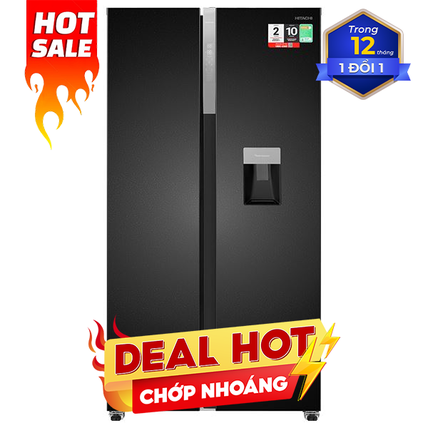 Hitachi Inverter 529 lít HRSN9563DWDXVN