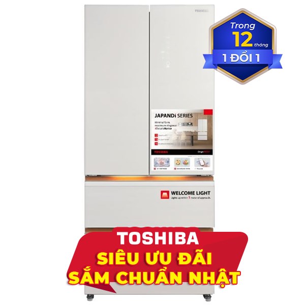 Toshiba Inverter 520 lít GR-RF680WI-PGV(D4)