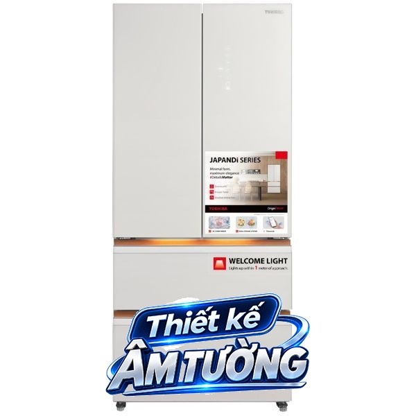 Toshiba Inverter 520 lít GR-RF680WI-PGV(D4)