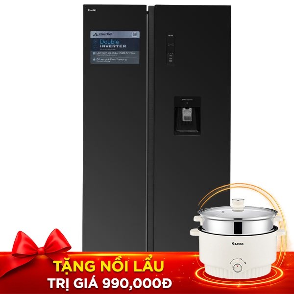 Funiki Inverter 535 lít HR SS8535TDG