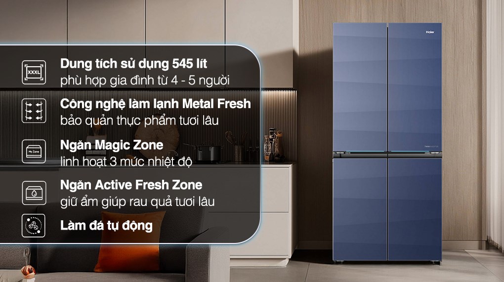 Bảng tổng quan thông số kỹ thuật của tủ lạnh 4 cánh