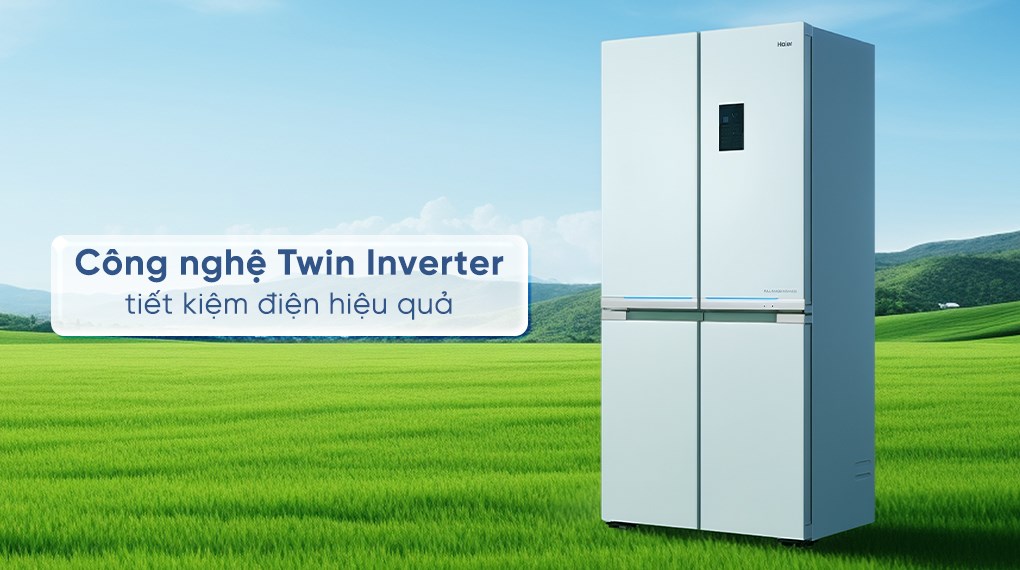 Tủ lạnh Haier Inverter 578 lít Multi Door HM720AGWVNU1