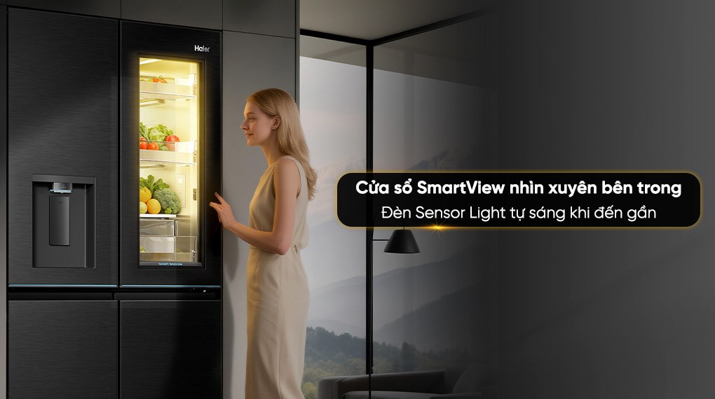 Tủ lạnh Haier Inverter 716 lít Multi Door HM829ASWMBVNU1