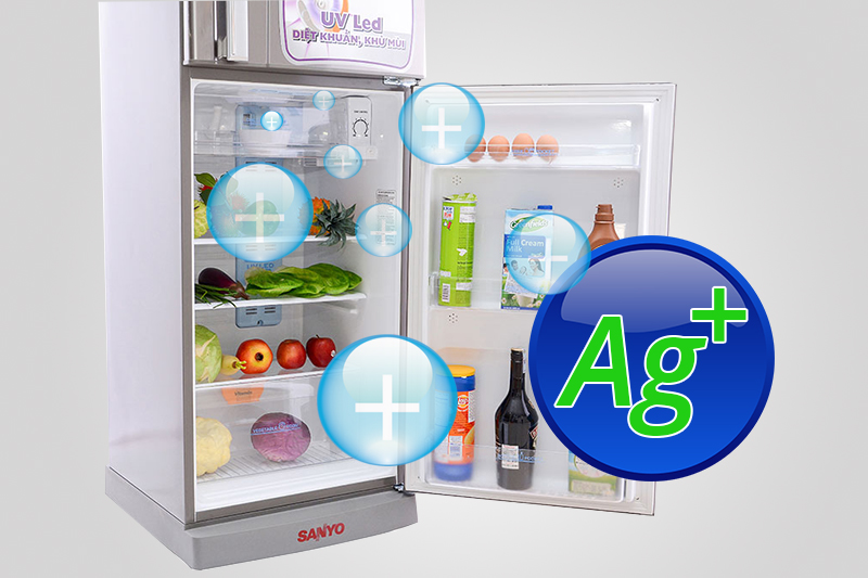 Sanyo SR-U205PN trang bị kháng khuẩn Nano Ag+