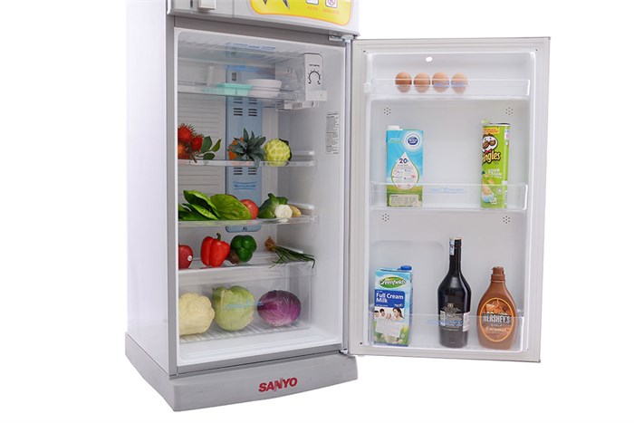 Tủ lạnh Sanyo 165 lít SR-S185PN Màu Bạc