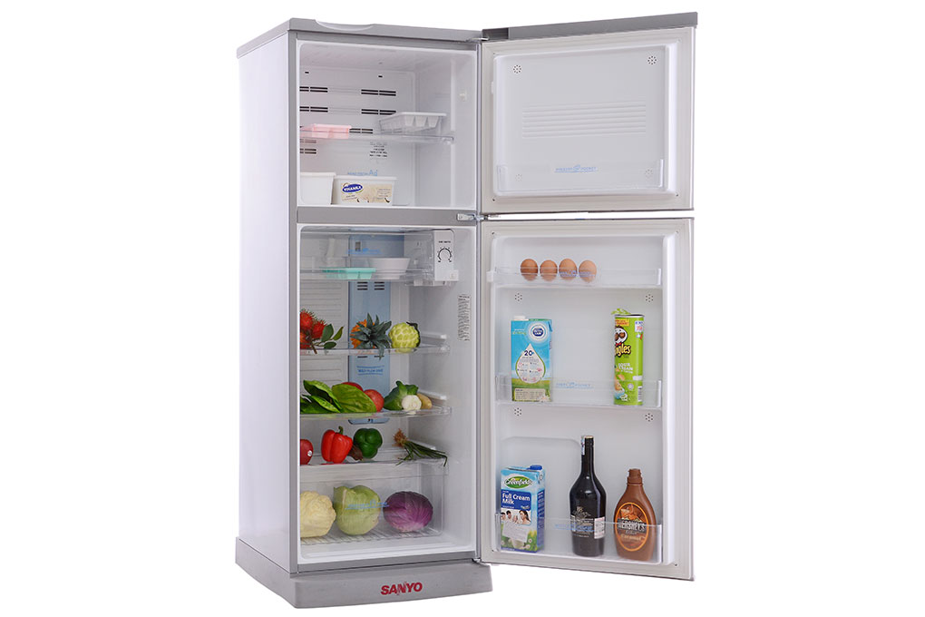 Tủ lạnh Sanyo 165 lít SR-S185PN Màu Bạc