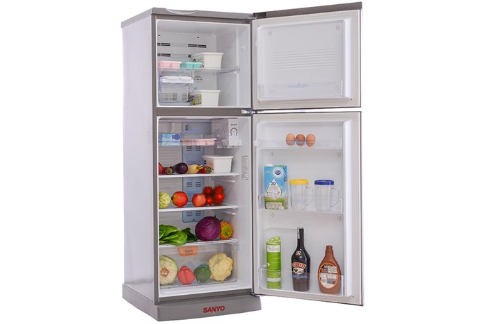 Tủ lạnh Sanyo 186 lít SR-P205PN Màu Trắng - Bạc