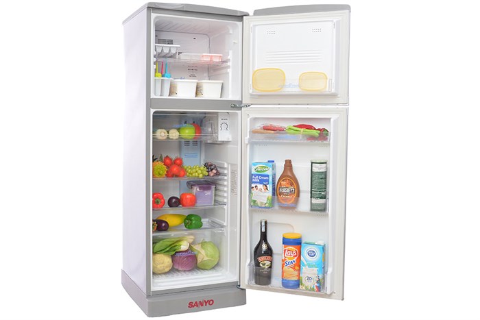Tủ lạnh Sanyo SR-165PN 150 lít Màu Bạc