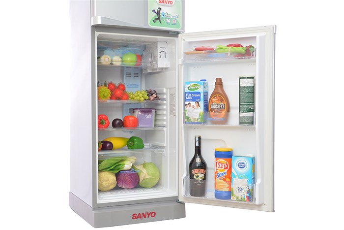 Tủ lạnh Sanyo SR-165PN 150 lít Màu Bạc