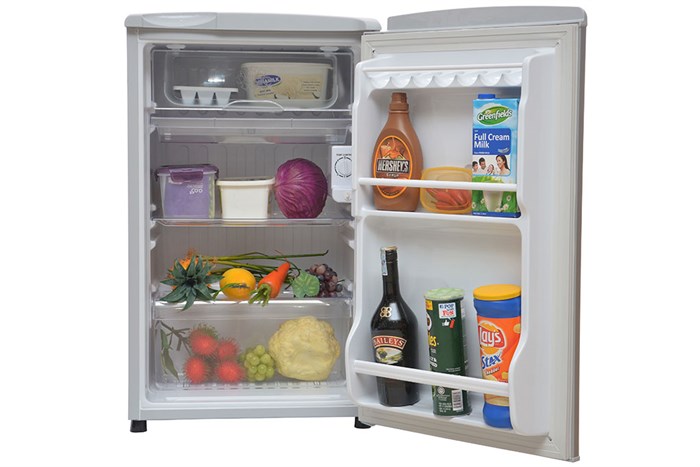 Tủ lạnh Sanyo Mini SR-9JR 90 lít Màu Xám