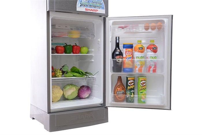 Tủ lạnh Sharp SJ-170S 165 lít Màu Xám
