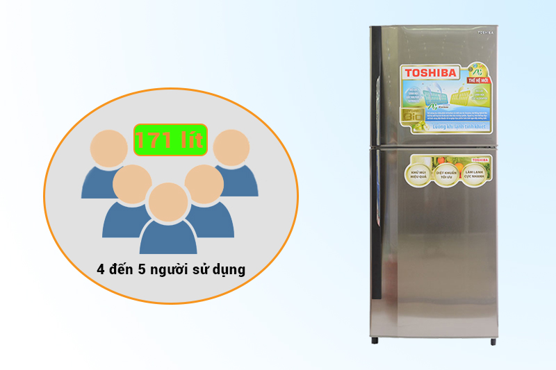 Dung tích 171 lít