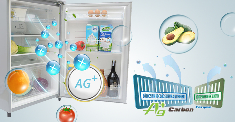 Tủ lạnh Toshiba GR-S21VUB được tích hợp công nghệ Hybrid Bio Tủ lạnh Toshiba GR-S21VUB được tích hợp công nghệ Hybrid Bio