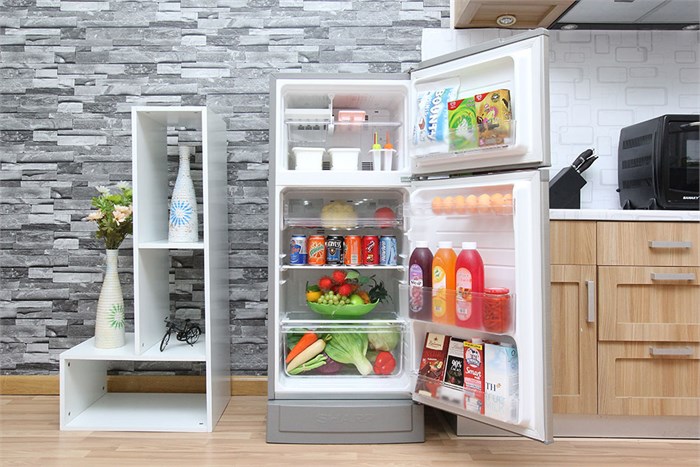 Tủ lạnh Sharp SJ-166S 165 lít Màu Bạc