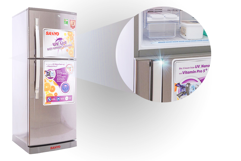 Sanyo SR-U25MN có thiết kế sang trọng