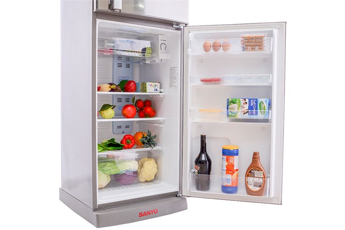 Tủ lạnh Sanyo 207 lít SR-P21MN Màu Xám