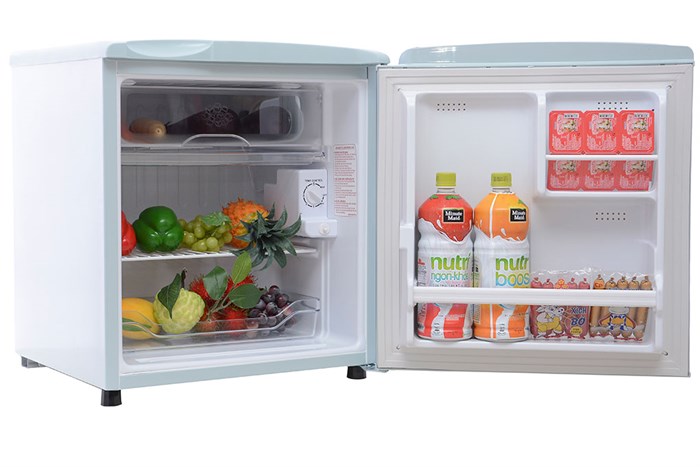 Tủ lạnh Sanyo Mini 50 lít SR-5KR Màu Xanh ngọc