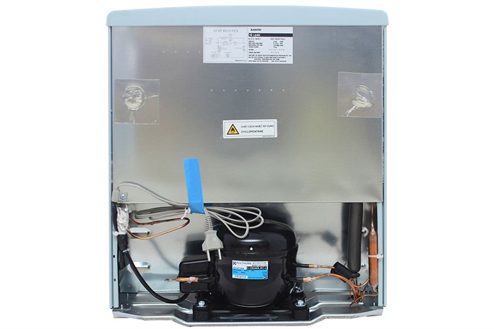Tủ lạnh Sanyo Mini 50 lít SR-5KR Màu Xanh ngọc