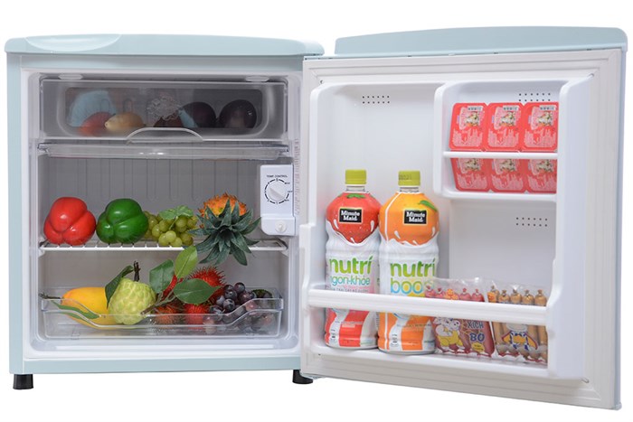 Tủ lạnh Sanyo Mini 50 lít SR-5KR Màu Xanh ngọc