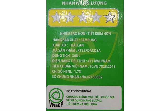 Tủ lạnh Samsung 368 lít RT35FDACDSA Màu Bạc