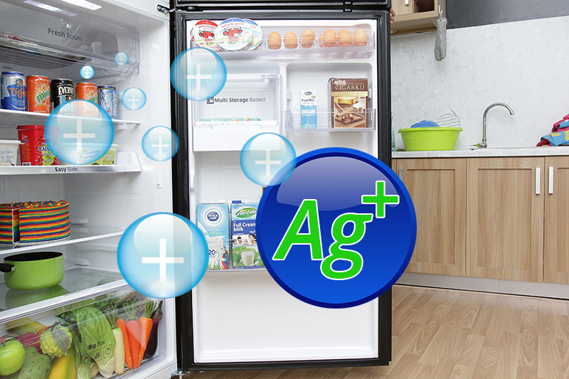 Samsung RT38FAUDDGL/SV sử dụng kháng khuẩn Nano Ag+