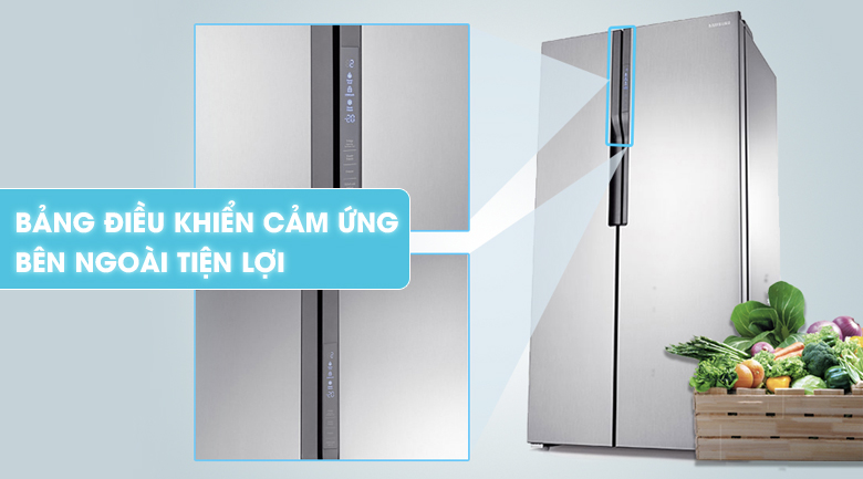 Tủ lạnh Samsung Inverter 538 lít RS552NRUASL/SV