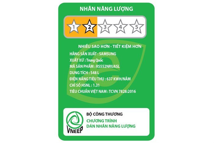 Tủ lạnh Samsung Inverter 538 lít RS552NRUASL/SV Màu Xám