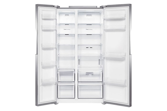 Tủ lạnh Samsung Inverter 538 lít RS552NRUASL/SV Màu Xám