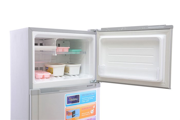 Tủ lạnh Sharp SJ-16V 165 lít Màu Bạc