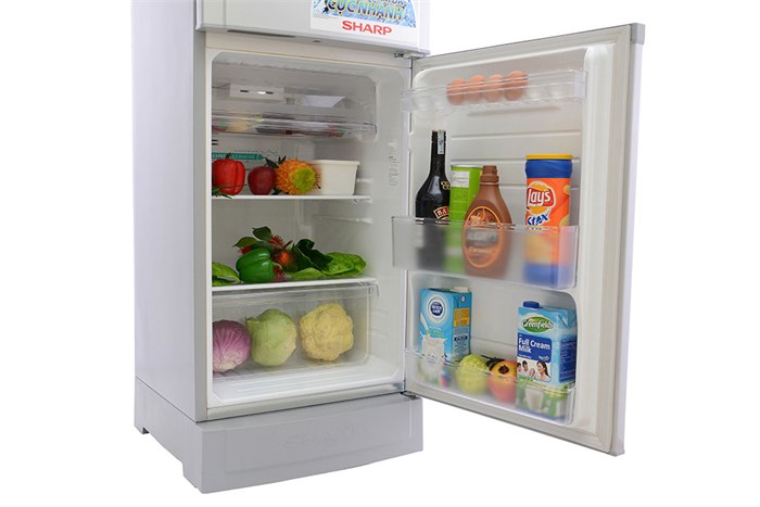 Tủ lạnh Sharp SJ-16V 165 lít Màu Bạc