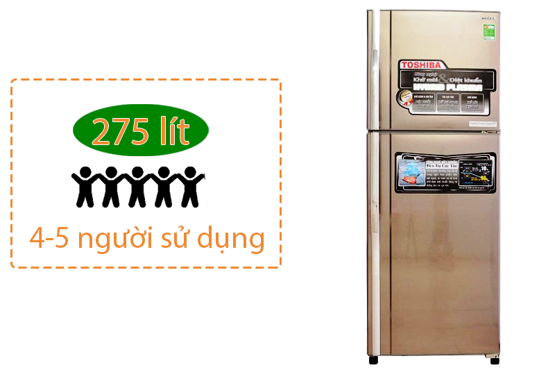 Dung tích 275 lít