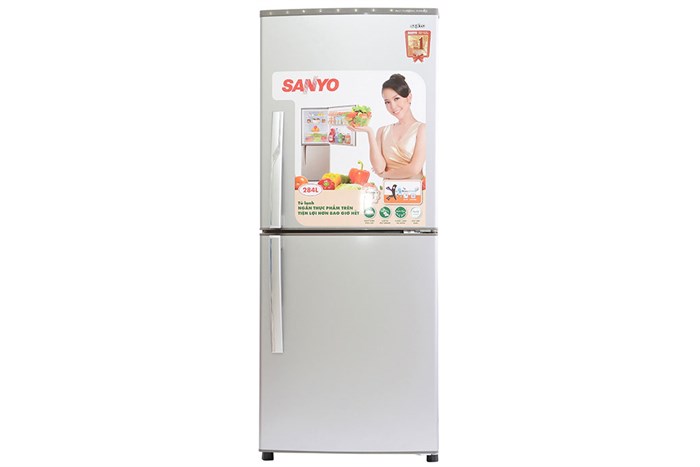 Tủ lạnh Sanyo SR-285RB 284 lít Màu Bạc