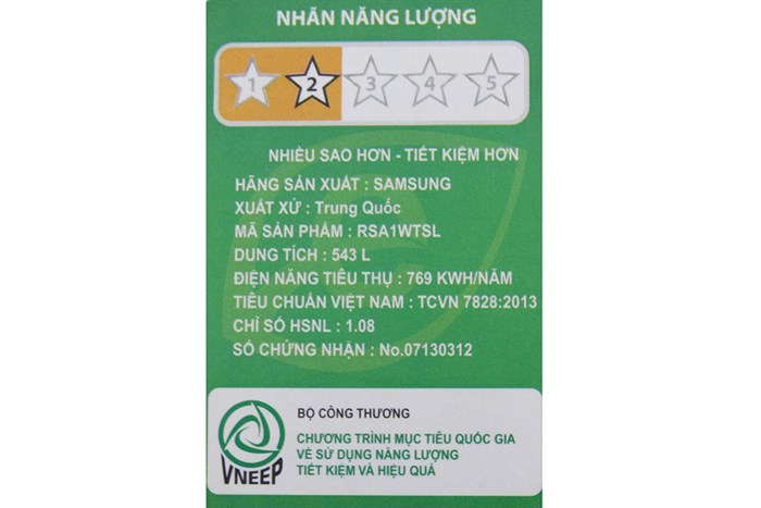 Tủ lạnh Samsung 543 lít RSA1WTSL1/XSV Màu Inox