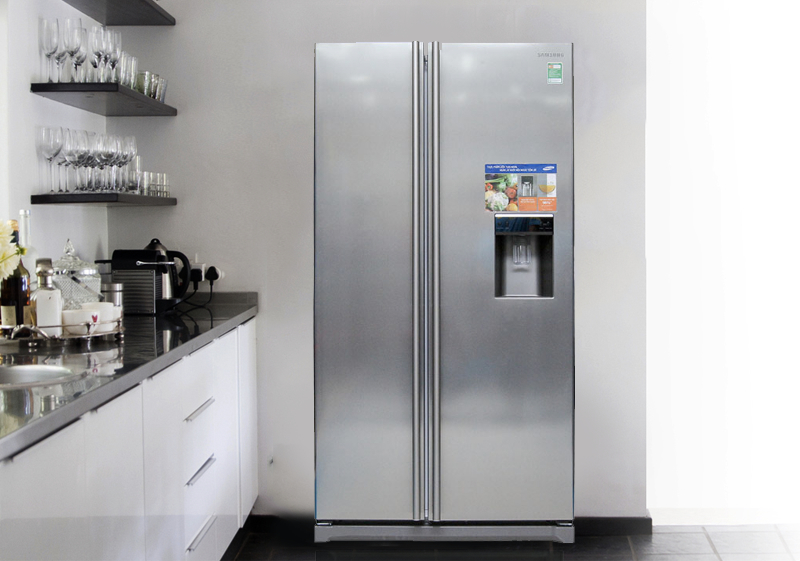 Tủ lạnh Samsung RSA1WTSL1/XSV có thiết kế tinh xảo và hiện đại