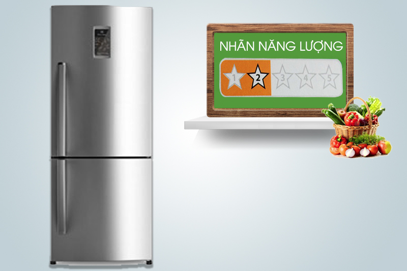 Tủ lạnh Electrolux EBB2600PA có khả năng tiêu thụ điện năng ít nhờ các công nghệ tiên tiến của mình Tủ lạnh Electrolux EBB2600PA có khả năng tiêu thụ điện năng ít nhờ các công nghệ tiên tiến của mình