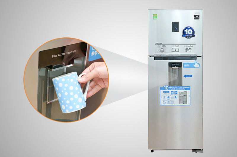 Samsung RT38FEAKDSL/SV làm đá cực nhanh