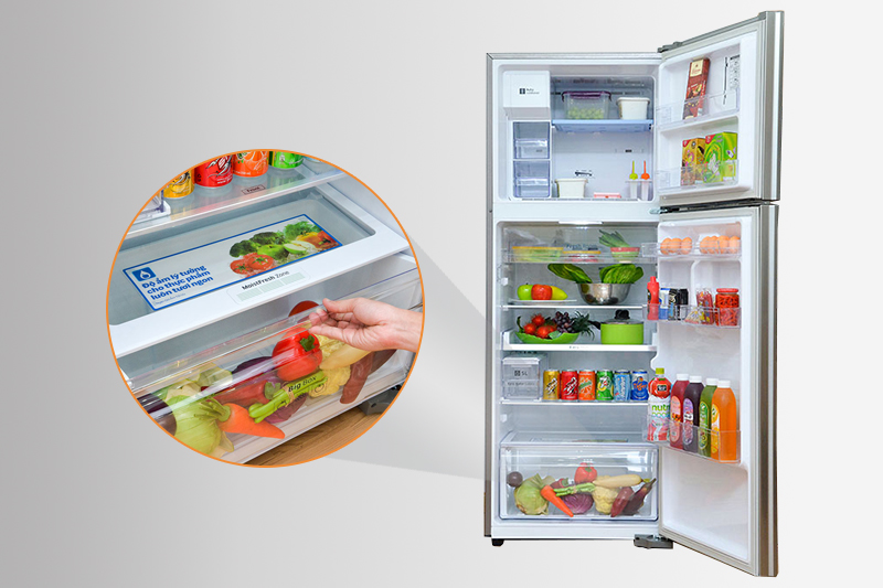 Samsung RT38FEAKDSL/SV có ngăn giữ ẩm thông minh