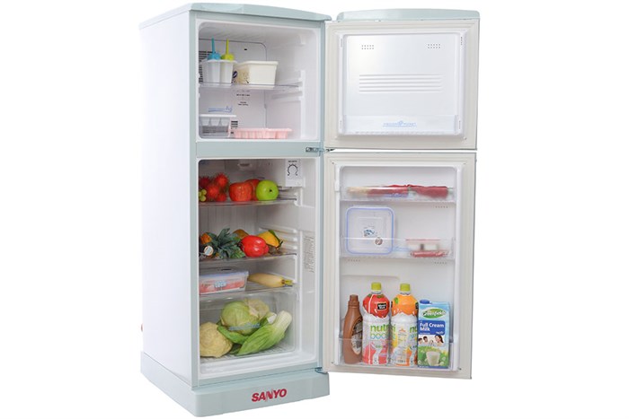 Tủ lạnh Sanyo SR-145RN 130 lít Màu Bạc
