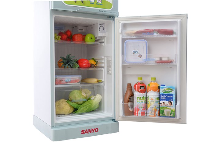 Tủ lạnh Sanyo SR-145RN 130 lít Màu Bạc