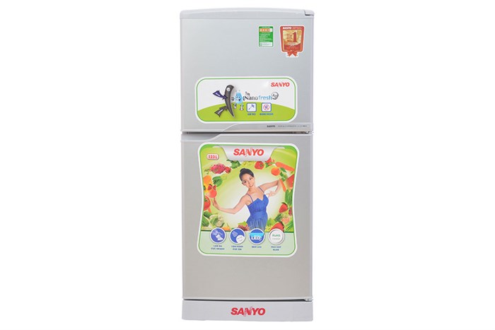 Tủ lạnh Sanyo SR-125RN 110 lít Màu Xám
