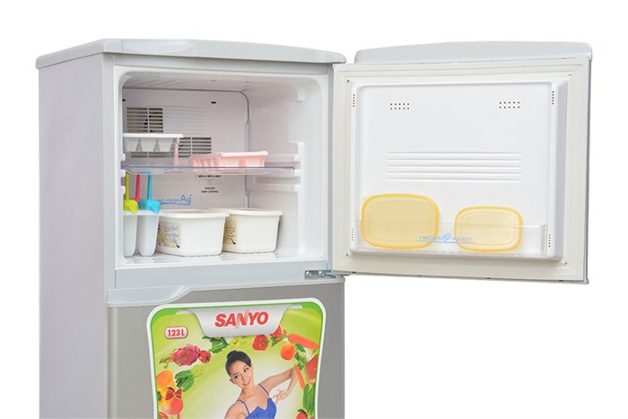 Tủ lạnh Sanyo SR-125RN 110 lít Màu Xám