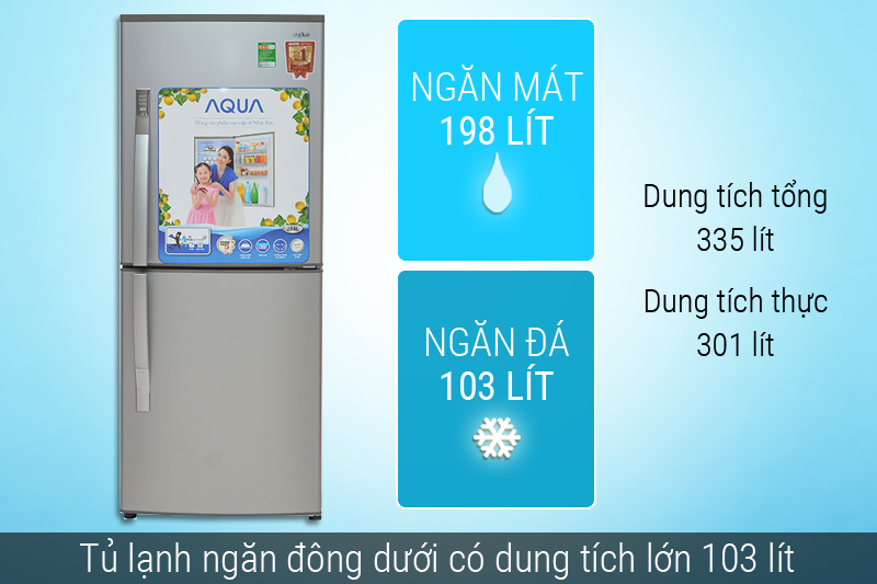 Dung tích tủ lạnh
