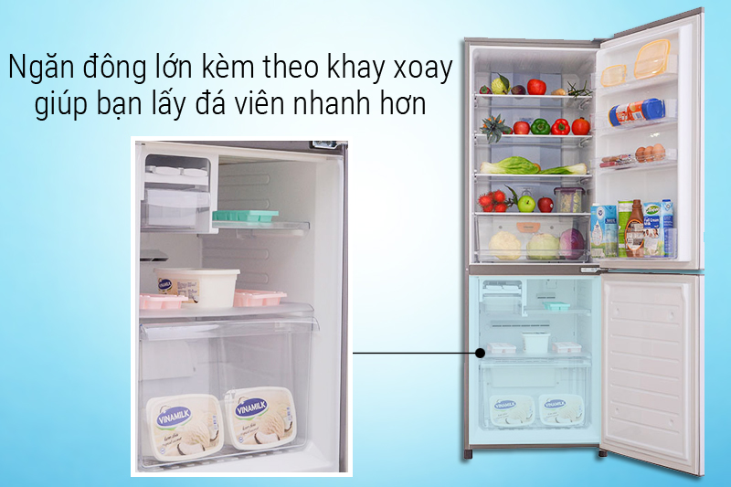 Tủ lạnh ngăn đông lớn