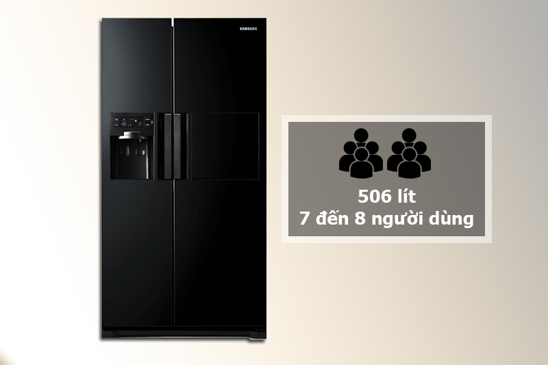 Tủ lạnh Samsung 506 lít RS22HZNBP1/XSV